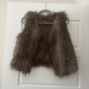 Brown Fur Vest